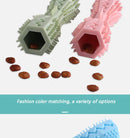 Durable Dog Toothbrush Chew Toy Stick | Soft Rubber Dental Cleaner & Massage Toy for Puppies and Small Dogs