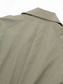 Willshela Women’s Double-Breasted Trench Coat | Elegant Long Belted Overcoat with Lapel Collar & Vintage Design