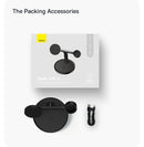 Baseus Swan 3-in-1 Magnetic Wireless Charger Stand | 20 W Fast Charging Station for iPhone 15/14 Pro, AirPods & Apple Watch