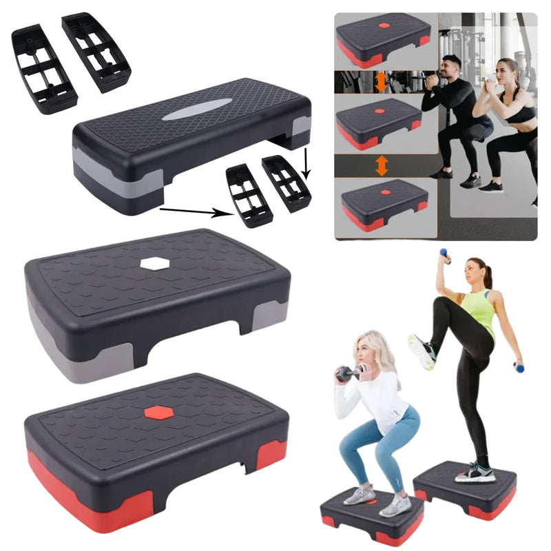 Adjustable Fitness Step Pedal Base – Aerobic & Strength Training Accessory for Home and Gym Workouts