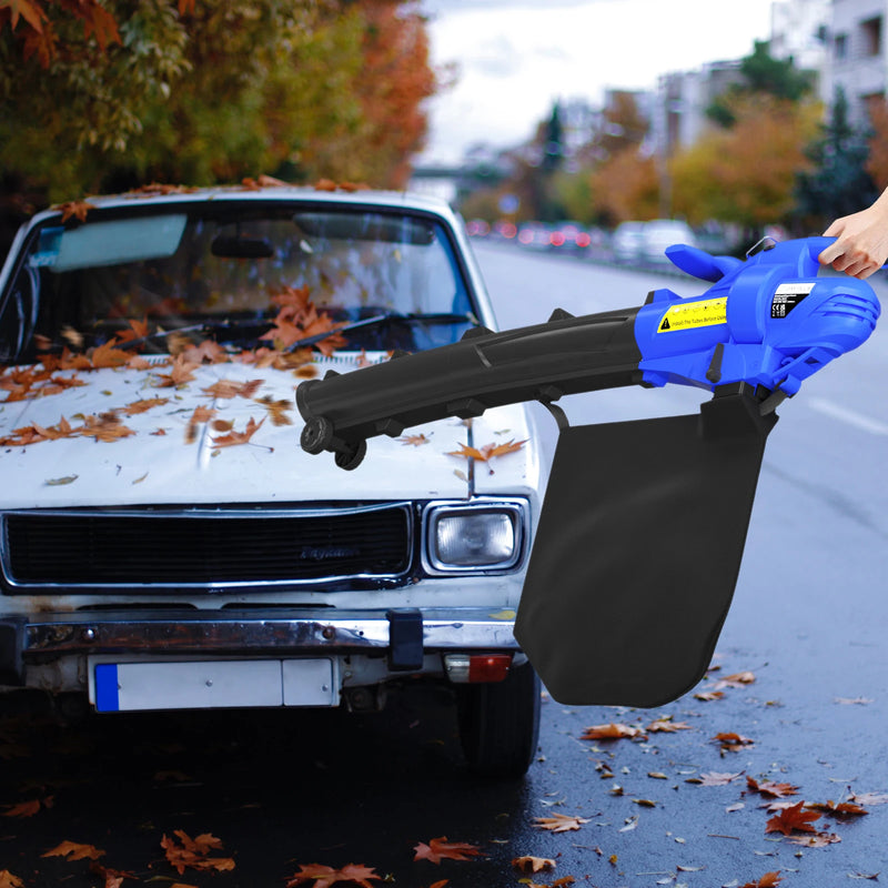 3-in-1 High-Power Garden Leaf Blower | Vacuum & Mulcher with 35 L Bag | 3500 W Outdoor Cleaning Tool