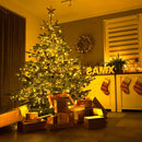 Green Cable LED Christmas Fairy Lights – Outdoor Waterproof Garland