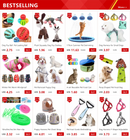 Interactive Rubber Dog Toy Ball – Chew & Treat Dispenser for Dental Cleaning and Play