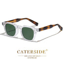 CATERSIDE Punk Style Men’s Sunglasses | Small Square Frame UV400 Shades | Trendy Outdoor Fashion Eyewear