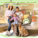 Eco-Friendly Foldable Baby Bathtub with Temperature Indicator | Infant Bath Tub with Soft Mat & Anti-Slip Design