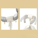 Adjustable Baby Shower Rack | Foldable Anti-Slip Bath Caddy for Infants with Drainage Holes & Height Adjustment