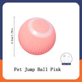 Smart Interactive Jumping Ball for Dogs & Cats | USB Rechargeable Automatic Moving Toy | Anti-Stress Pet Play Ball
