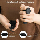 Fingerless Gym Grips | Non-Slip Weight-Lifting Pads for Hand Protection & Grip Strength | Ergonomic Workout Gloves for Men