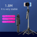 COOL DIER Tripod & Selfie Stick – 180cm Adjustable Stand with Bluetooth Remote for Smartphones & Cameras