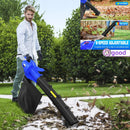 3-in-1 High-Power Garden Leaf Blower | Vacuum & Mulcher with 35 L Bag | 3500 W Outdoor Cleaning Tool