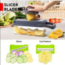 5-in-1 Vegetable Chopper & Mandoline Slicer – Slice, Dice, and Grate Like a Pro!
