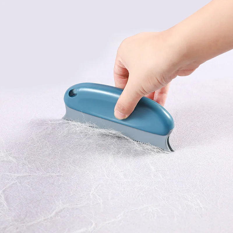 Pet Hair Removal Detail Brush – Multi-Surface Fur Cleaner for Furniture, Clothing & Car Interiors