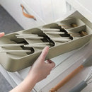 Multi-Purpose Cutlery Drawer Organizer – Compartment Tray for Forks, Spoons & Kitchen Utensils