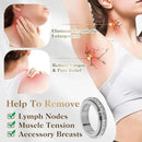 Women’s Turnable Anxiety Relief Ring – Stainless Steel Slimming Spinner Ring with Cubic Zirconia ✨