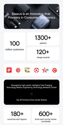 Baseus Swan 3-in-1 Magnetic Wireless Charger Stand | 20 W Fast Charging Station for iPhone 15/14 Pro, AirPods & Apple Watch