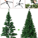 Artificial Christmas Tree with Metal Stand | PVC Foldable Xmas Tree | 90–240cm Home & Party Decoration