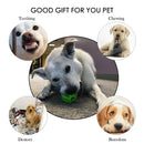 Interactive Rubber Dog Toy Ball – Chew & Treat Dispenser for Dental Cleaning and Play