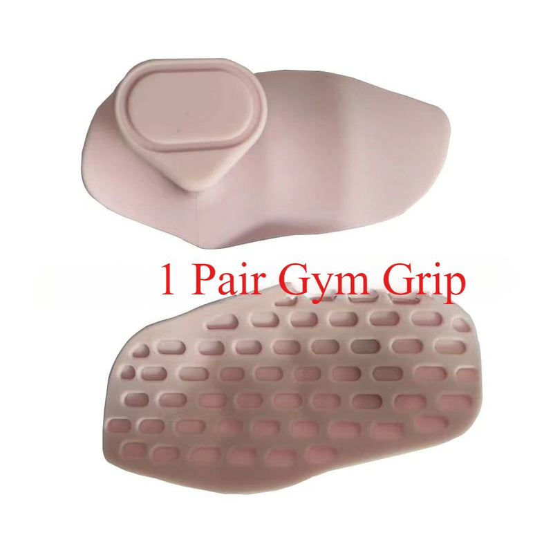 Fingerless Gym Grips | Non-Slip Weight-Lifting Pads for Hand Protection & Grip Strength | Ergonomic Workout Gloves for Men