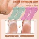 Reusable Silicone Moisturizing Mask Socks & Gloves – Exfoliating, Anti-Crack, and Hydrating Foot and Hand Care Tool