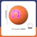 Smart Interactive Jumping Ball for Dogs & Cats | USB Rechargeable Automatic Moving Toy | Anti-Stress Pet Play Ball