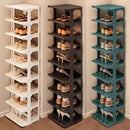 Multi-Layer Shoe Rack – Space-Saving Plastic Shoe Organizer with Large Capacity for Entrance, Closet & Home Storage 🏠