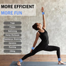 Adjustable Wrist & Ankle Weights Set | Wearable Silicone Weight Bracelets for Fitness, Yoga & Cardio Workouts