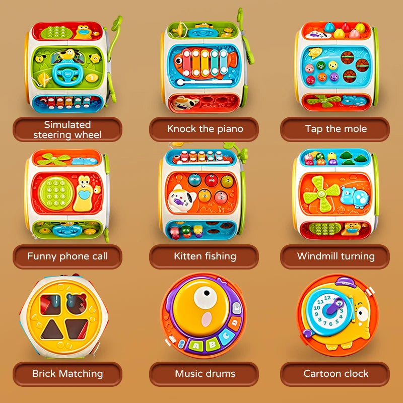 Educational Baby Cell Phone Toy – Music, Lights & Learning Sounds for Early Development 📱✨ (12+ Months)