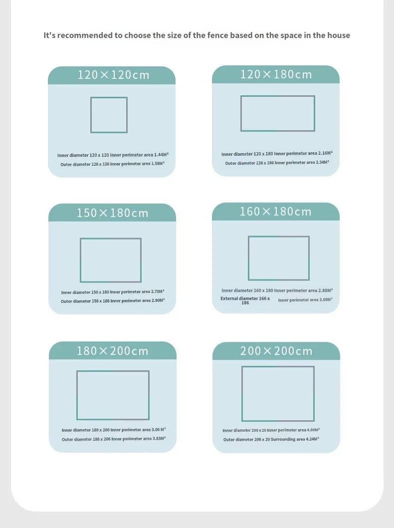 Baby Safety Playpen – Foldable Protective Fence & Ball Pool Playground for Newborns and Kids