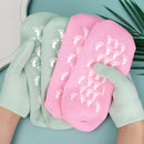 Reusable Silicone Moisturizing Mask Socks & Gloves – Exfoliating, Anti-Crack, and Hydrating Foot and Hand Care Tool
