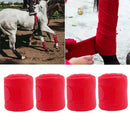 Premium Fleece Horse Leg Wraps 2.5 m – Double-Sided Breathing Support for Equestrian Use