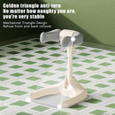 Adjustable Baby Shower Rack | Foldable Anti-Slip Bath Caddy for Infants with Drainage Holes & Height Adjustment