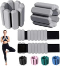 Adjustable Wrist & Ankle Weights Set | Wearable Silicone Weight Bracelets for Fitness, Yoga & Cardio Workouts
