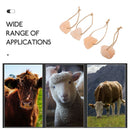 Pink Mineral Salt Lick Block – Natural Bathing and Chew Supplement for Horses, Rabbits, and Small Pets (6pcs Set)