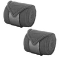Premium Fleece Horse Leg Wraps 2.5 m – Double-Sided Breathing Support for Equestrian Use
