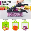5-in-1 Vegetable Chopper & Mandoline Slicer – Slice, Dice, and Grate Like a Pro!